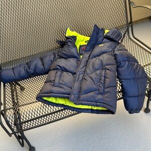 CB boys sports Navy Puffer Jacket